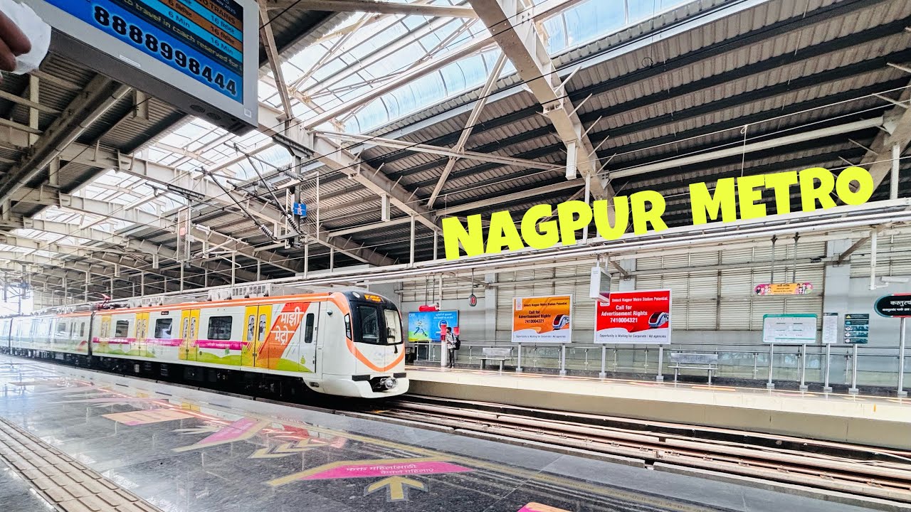 NAGPUR METRO |First time at metro