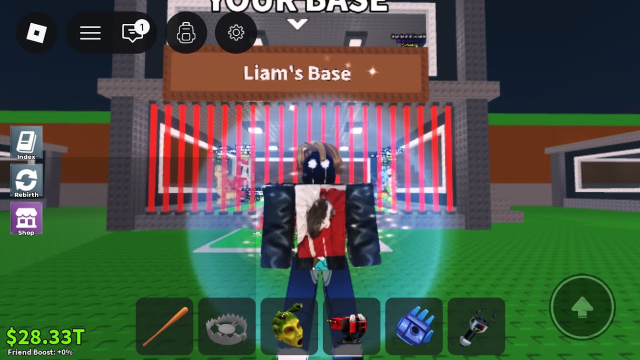 Giving my friend stuff