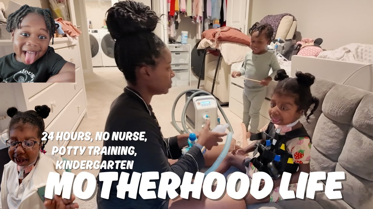 LIFE WITH NO NURSES| FULL MOTHERHOOD VLOG| 24 HOURS WITH THE JOHNSONS