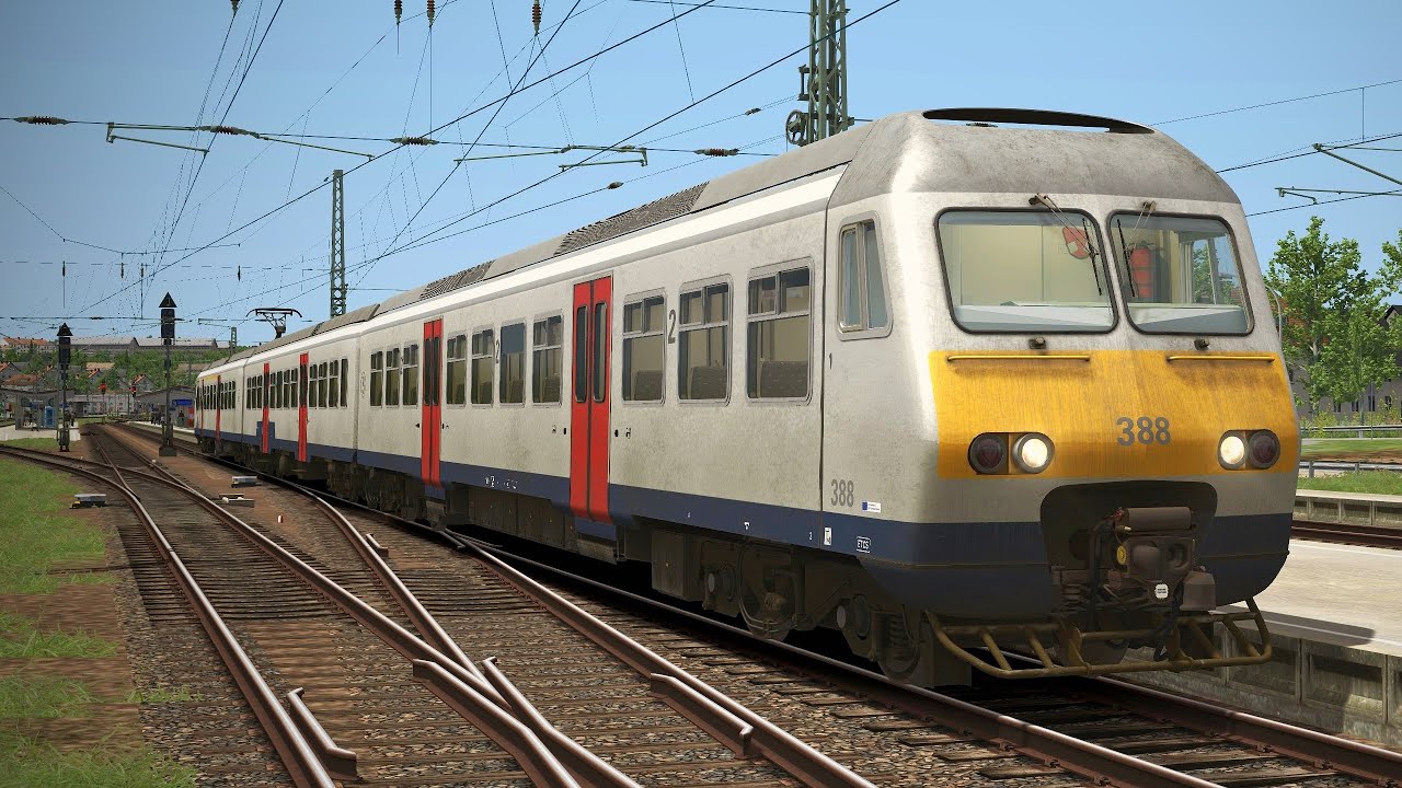 Train Simulator classic Belgium MR80 Break NEW LOOK