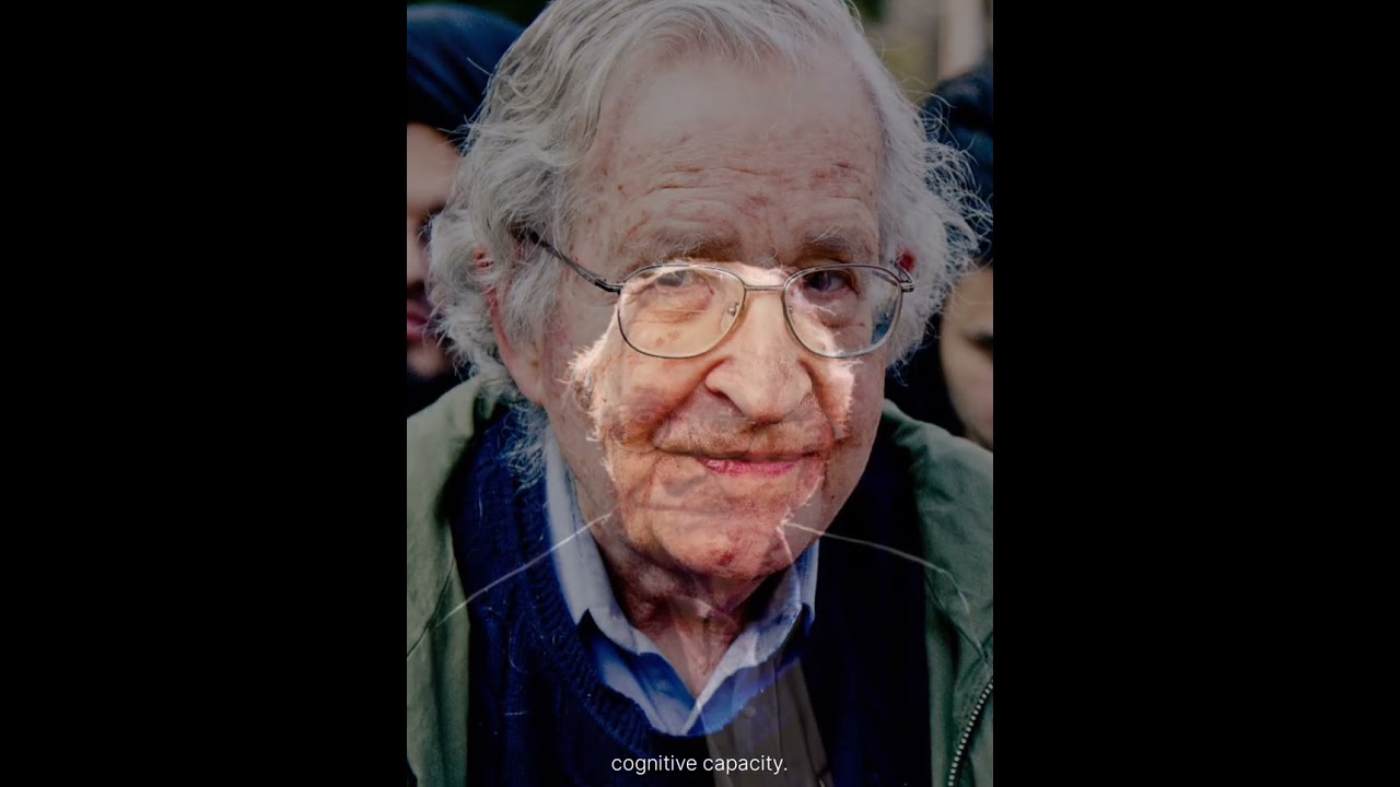 Noam Chomsky: American theoretical linguist # short # video