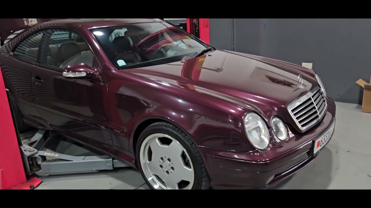 W208 CLK55 AMG (Replacing Spring Pads )
