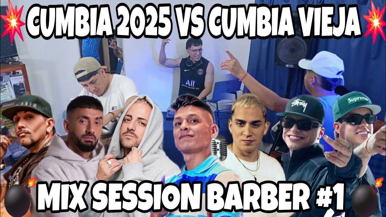 MIX CUMBIA 2025 VS CUMBIA VIEJA || SESSION BARBER 1 || ENGANCHADO CUMBIA 2025 - MI SEÑOR DJ