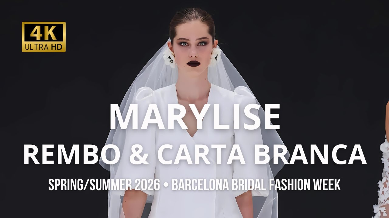 MARYLISE, REMBO & CARTA BRANCA Printemps/Été 2026 : Révolution Nuptiale