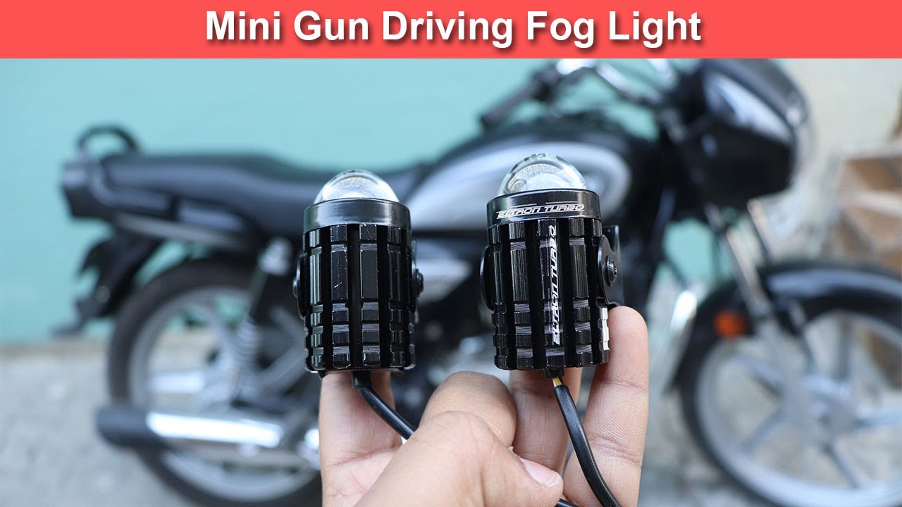 Mini Gun Driving Fog Light | ELTRON TURBO Original DC Power 18W Mini Gun Driving Fog Light