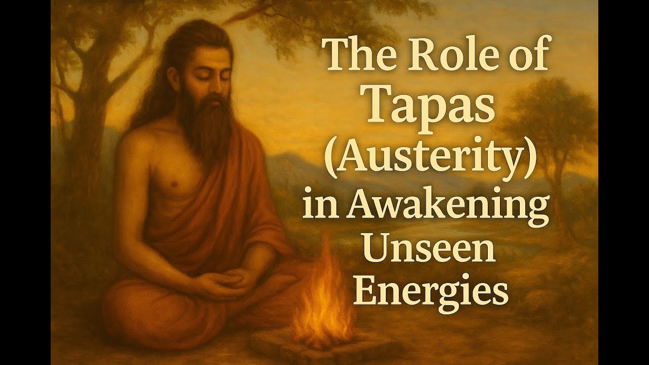 The Role of Tapas (Austerity) in Awakening Unseen Energies. A Yogic Teaching