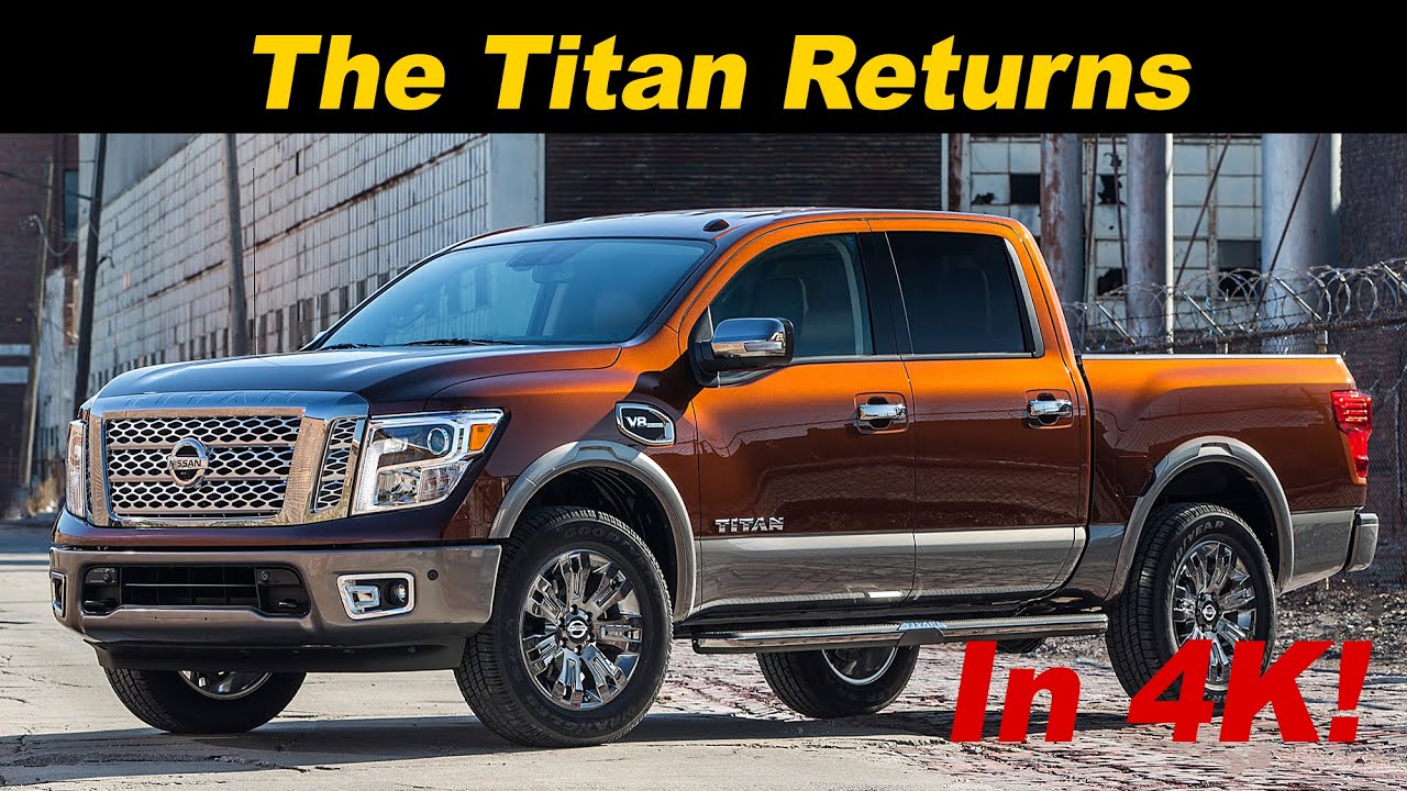 2017 Nissan Titan Pickup First Drive Review - In 4K UHD!