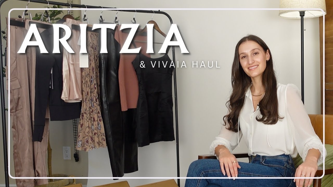 *HUGE* ARITZIA Clientele SALE haul | + styling with VIVAIA shoes | new in 2024
