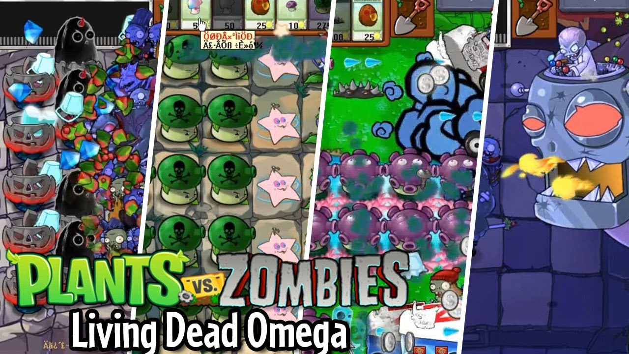 PvZ Living Dead Omega (Ω) Branch 2 by ZombieHomeImp | Deadly Shrooms Team | Gameplay