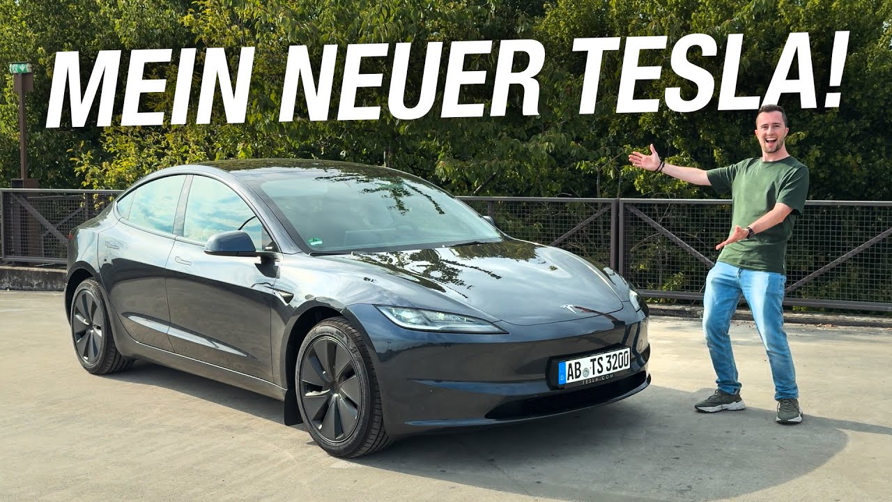 Wir holen mein neues Tesla Model 3 ab! (2025)