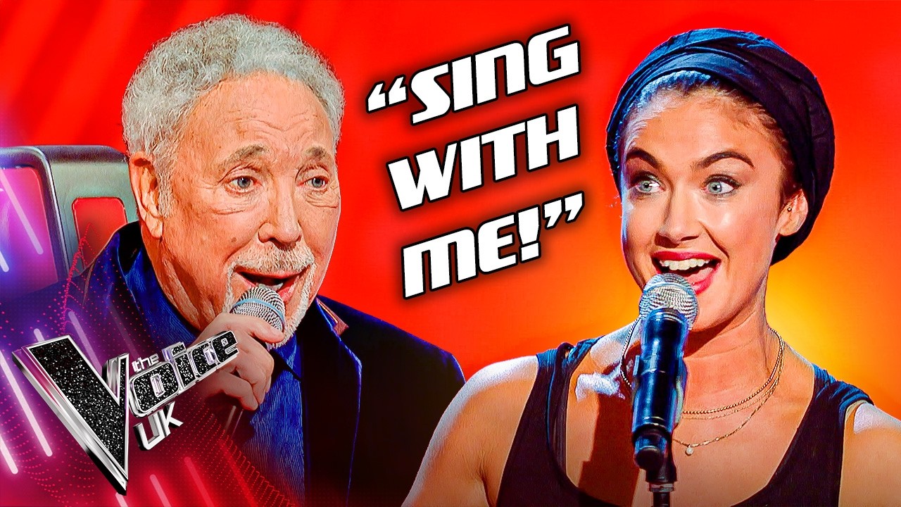 Tom Jones Surprises Her With A Duet
