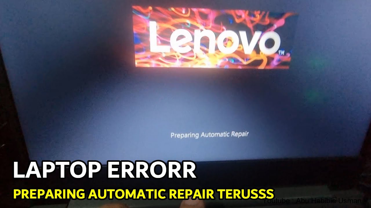 CARA TERAKHIR MENGATASI LAPTOP PREPARING AUTOMATIC REPAIR TERUS MENERUS