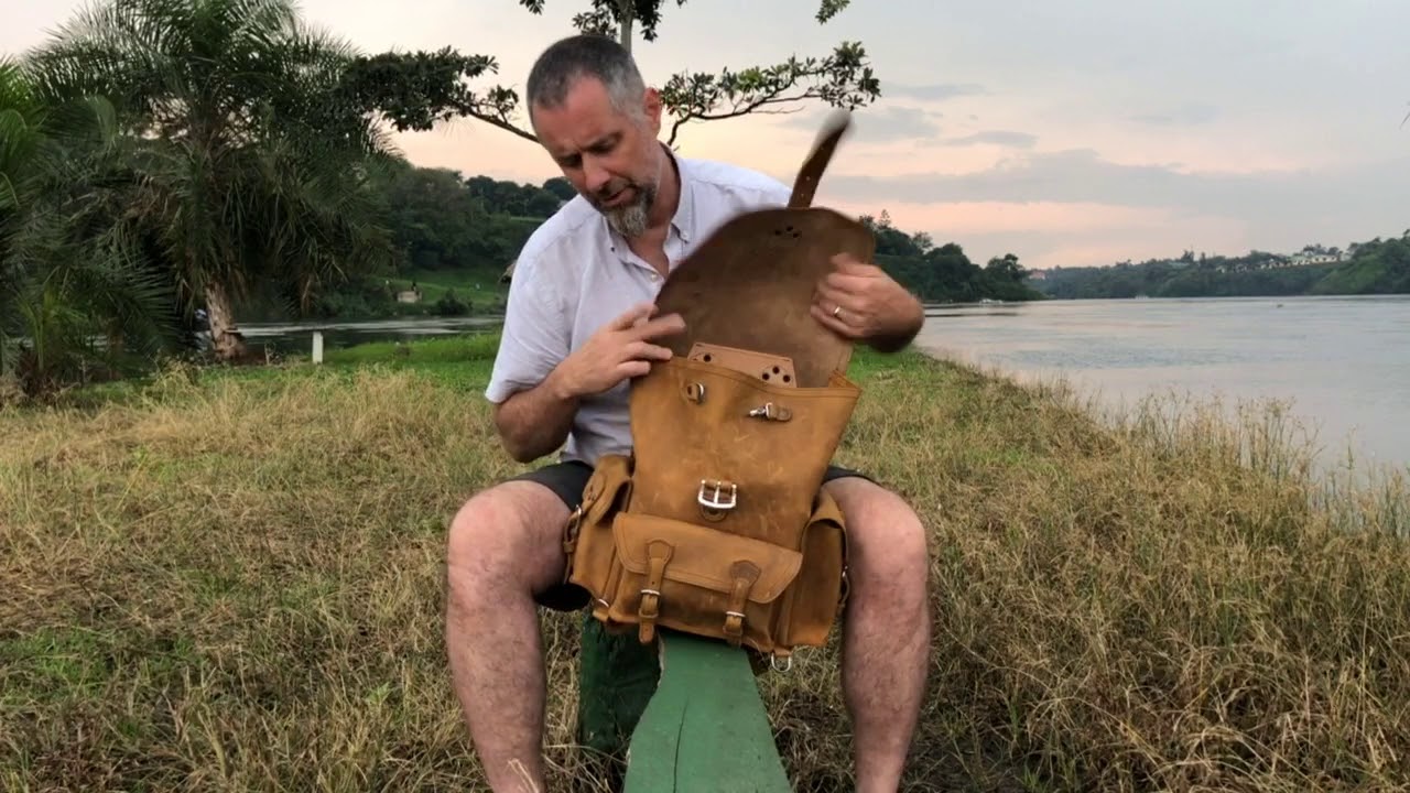 Leather Backpack Review at Head of the River Nile