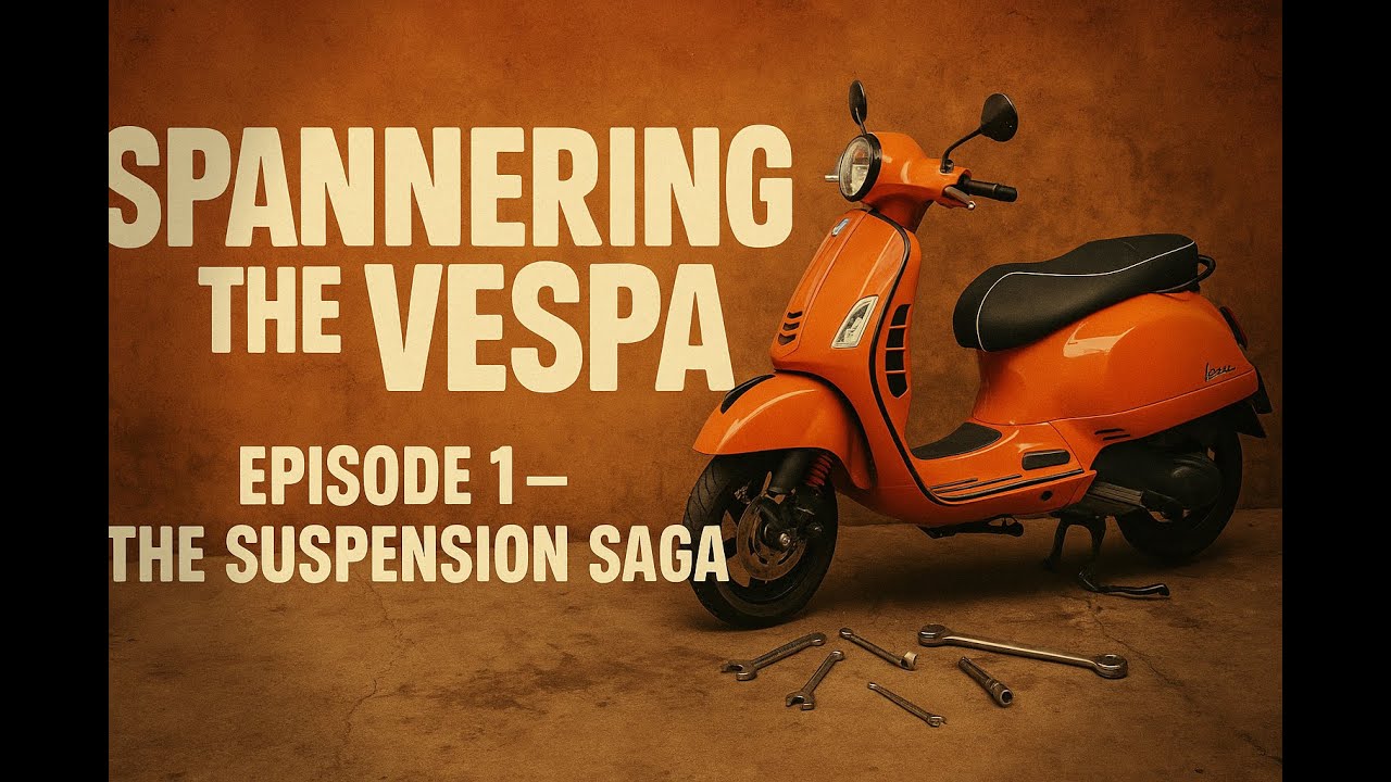Spannering the Vespa GTS 300 &ndash; Ep.1: Rear Suspension adjustment (GTS 300)
