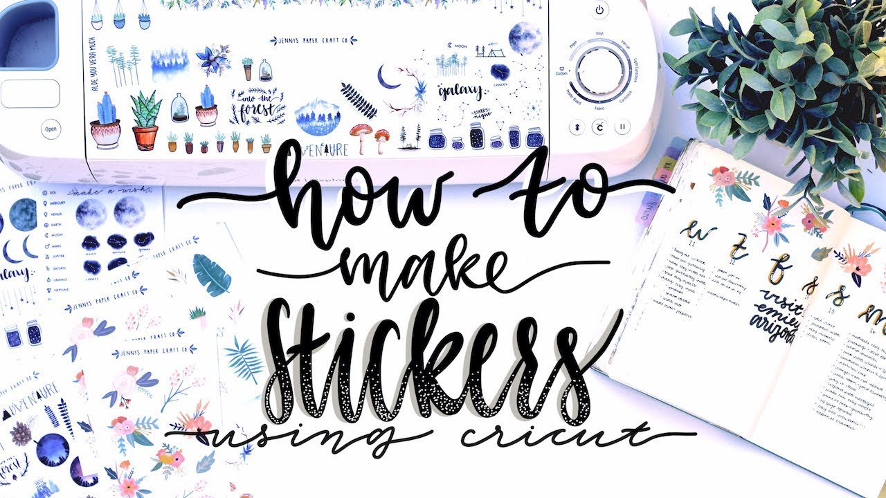 Как я делаю наклейки!! Используя Cricut и Procreate 💕