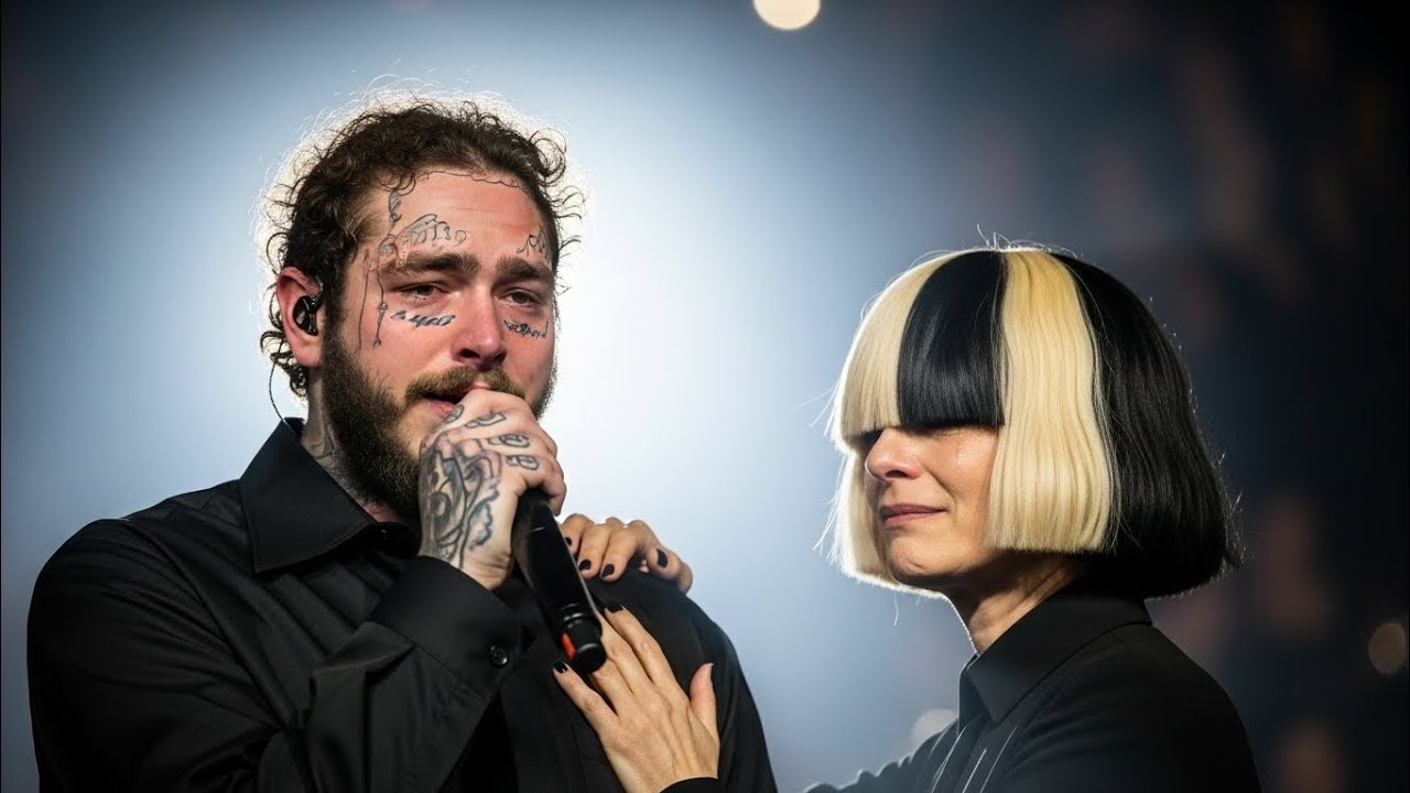 Post Malone Ft Sia - We Bleed In Different Volumes (Lyrics Video)