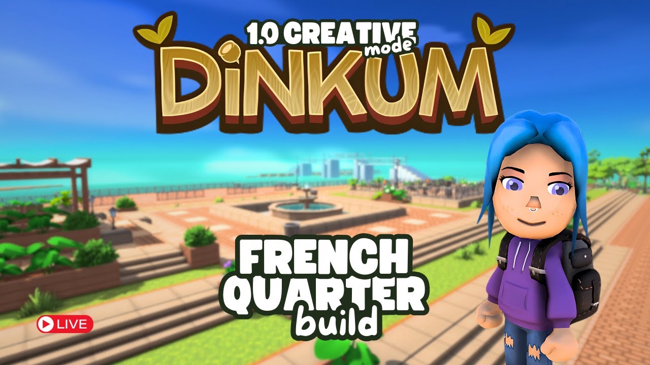 River Walk Fun! | 1.0 Creative Mode | Dinkum