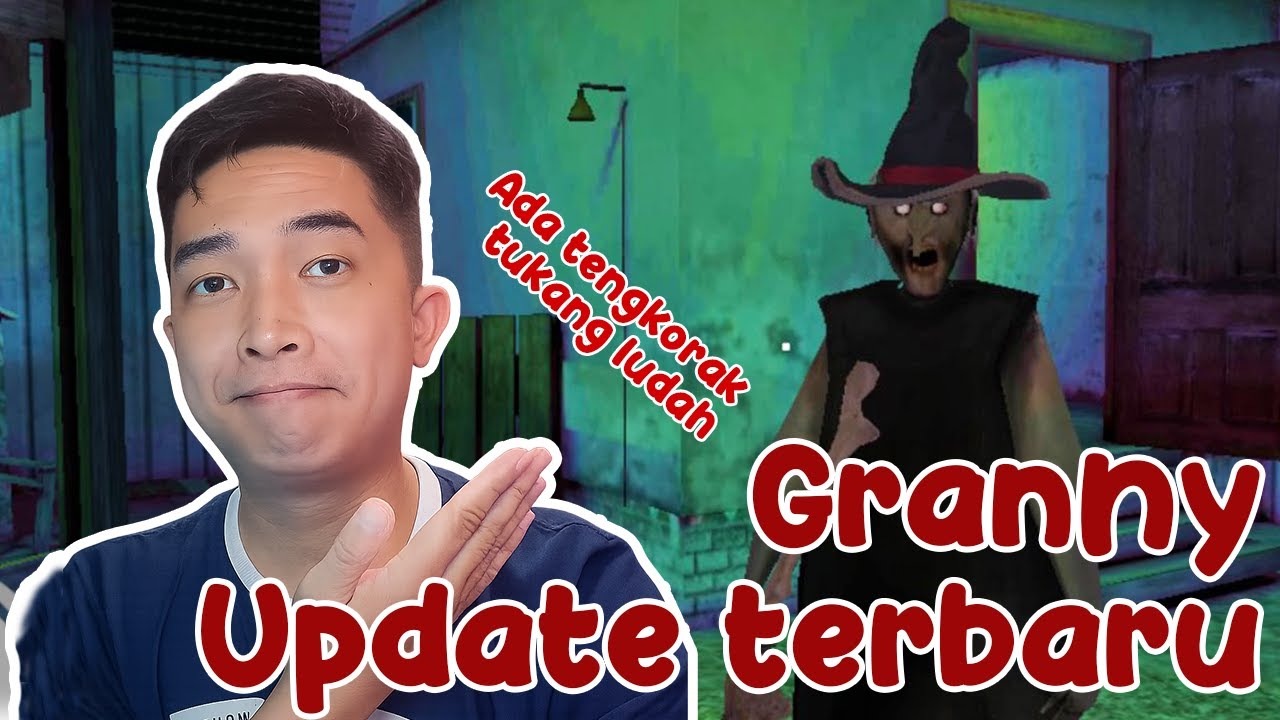 Granny Update 1.8.6 dengan tema Hallowen, Nenek Sihir, dan Musuh Baru