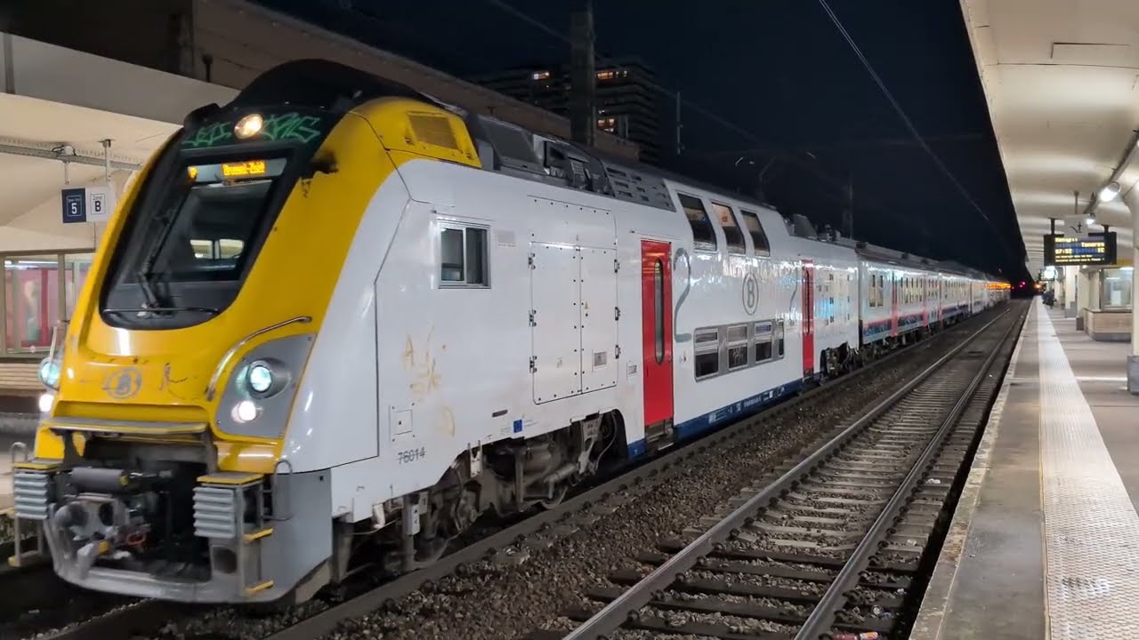 NMBS SNCB | M7 + M4 | Bombardier / Alstom | BN ACEC | Brussel Noord | 09-12-2025 | Brttrainz | BE |