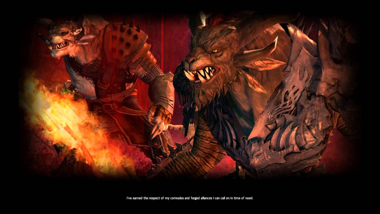 Guild Wars 2 - Charr Female Intro, Blood Legion