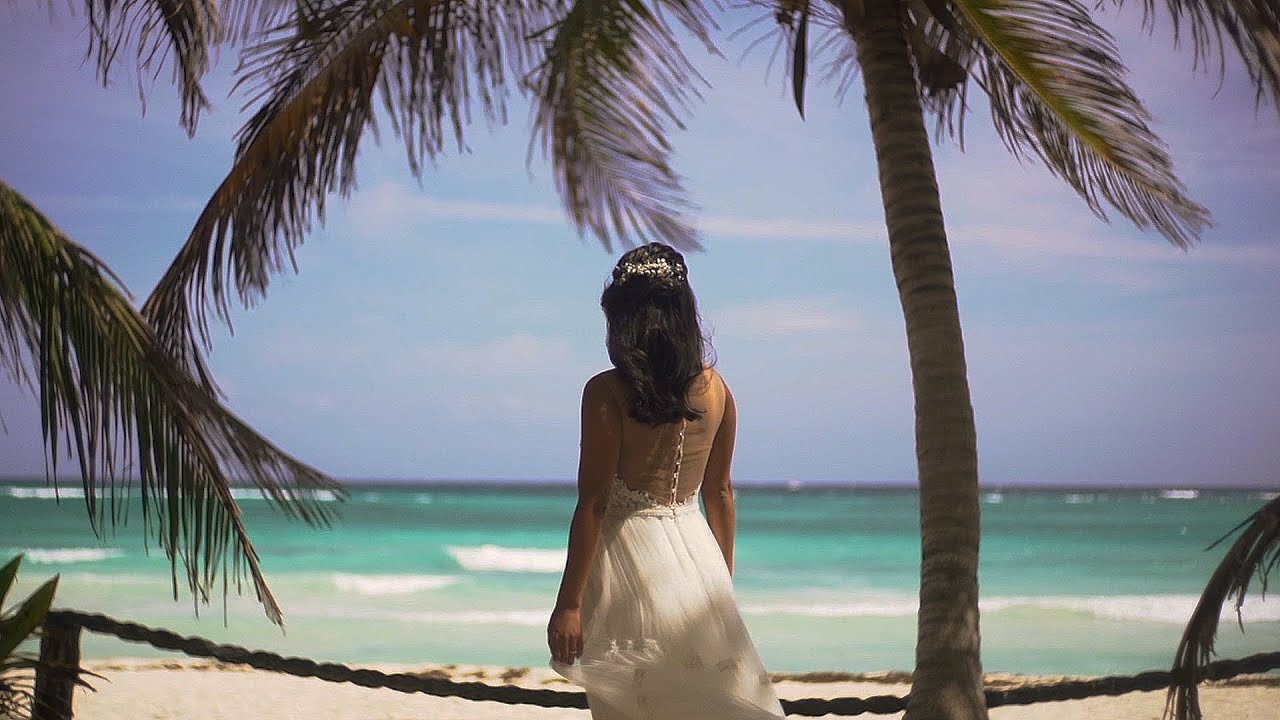 Amazing wedding video in Tulum