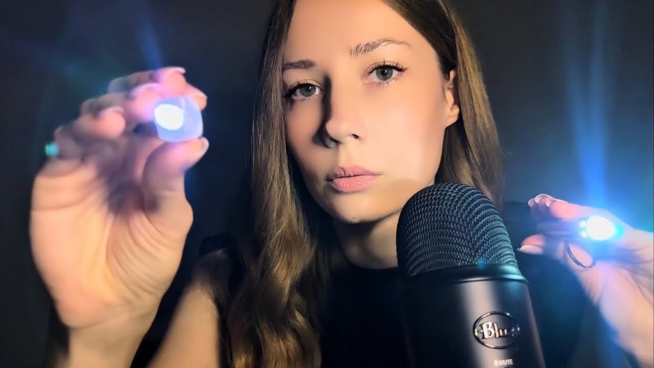 ASMR Intense Light Triggers For Sleep 💤 Eye Exam 👁️ Follow My Instructions, Follow The Light