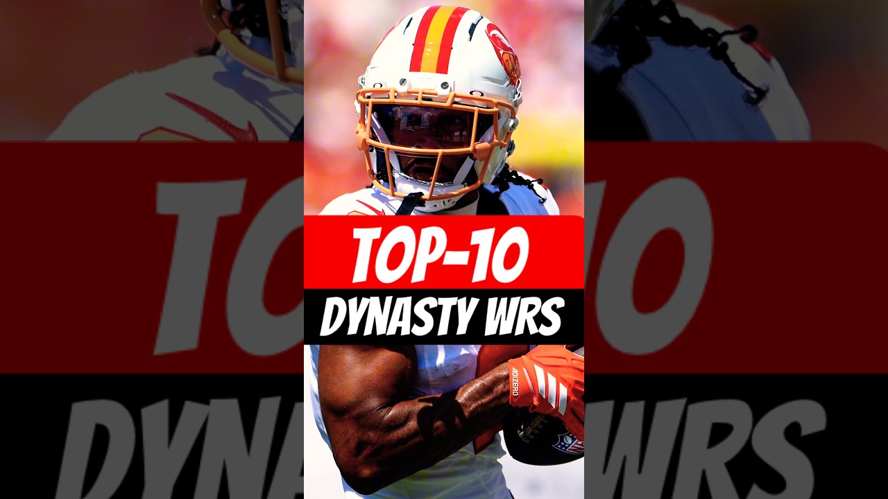 Top 10 Dynasty Fantasy Football WR&rsquo;s Right Now 🔥 Ray&rsquo;s Rankings