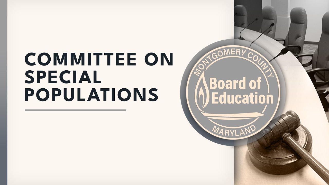 Board of Education - Committee on Special Populations - 2/24/26