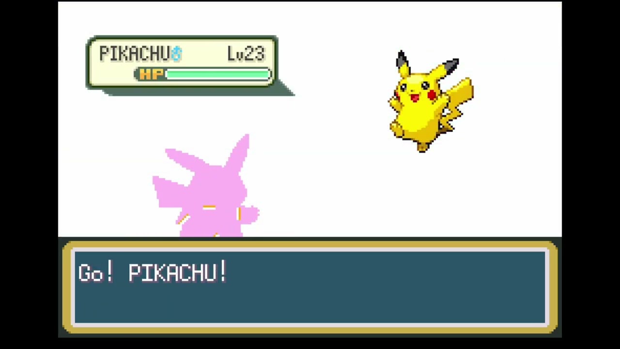 Beating the 3rd Gym Lt. Surge -Leaf Green
