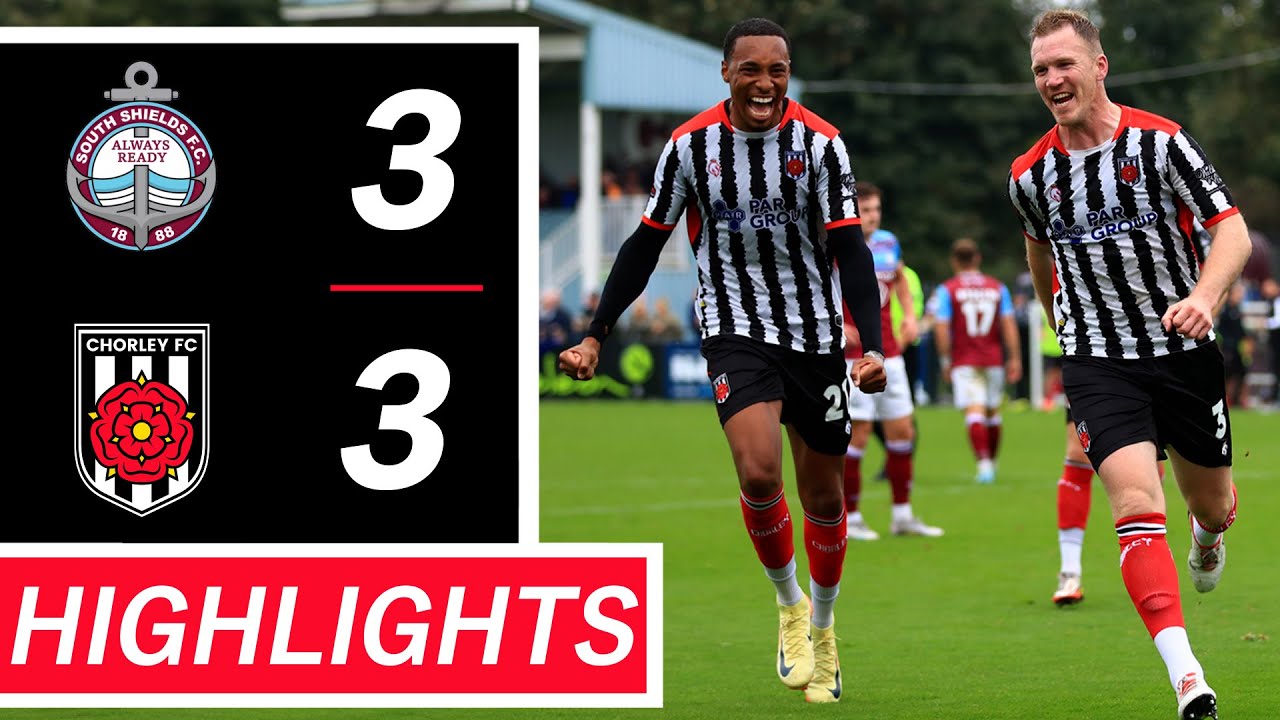 HIGHLIGHTS | South Shields FC 3-3 Chorley