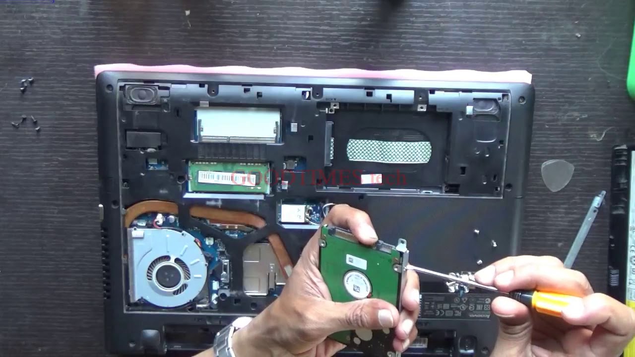 Lenovo G50 80, замена жесткого диска на HDD или SSD