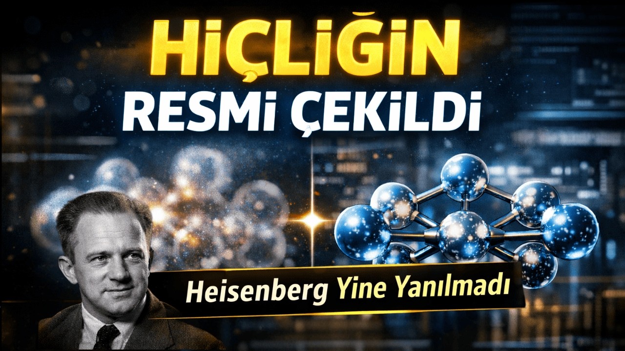 Hiçliğin Resmi Çekildi