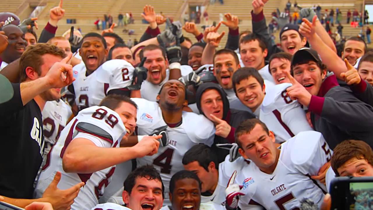 Colgate Raiders Football Team Video
