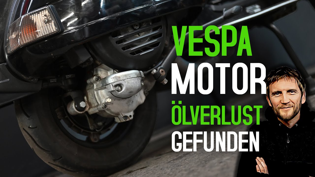 Vespa PX Lusso – Öl-Leck finden & beheben | Vergaser & Ölpumpe überholen Schritt für Schritt.