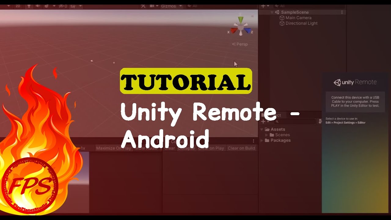 Unity Remote - Android (Tutorial на русском)