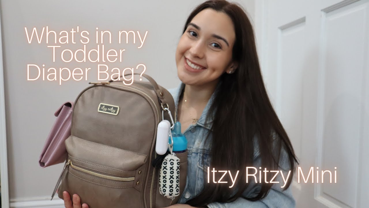 What's in my Toddler Diaper Bag? | Itzy Ritzy Mini