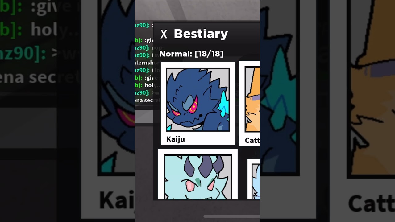 Partyena bestiary secret