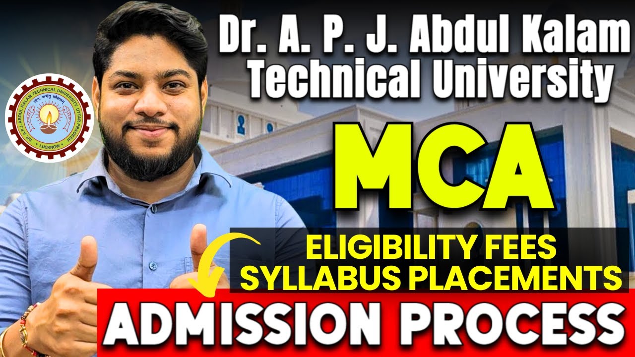 AKTU MCA Admission Process Eligibility Seats Fees Placements CUET PG MCA Complete Details