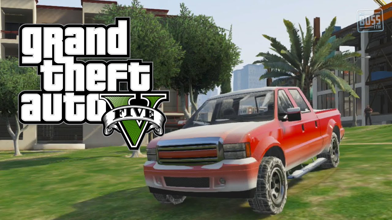 GTA 5 Online: Snow Truck - Vapid Sadler (GTA V)