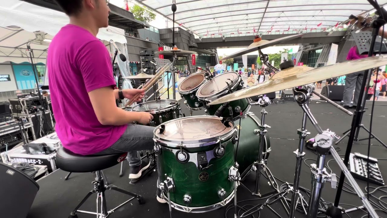 [DRUM CAM] 剩下的煙火 - 孫文琦 covered by LASALLE’s Irregular Decibels (D1)