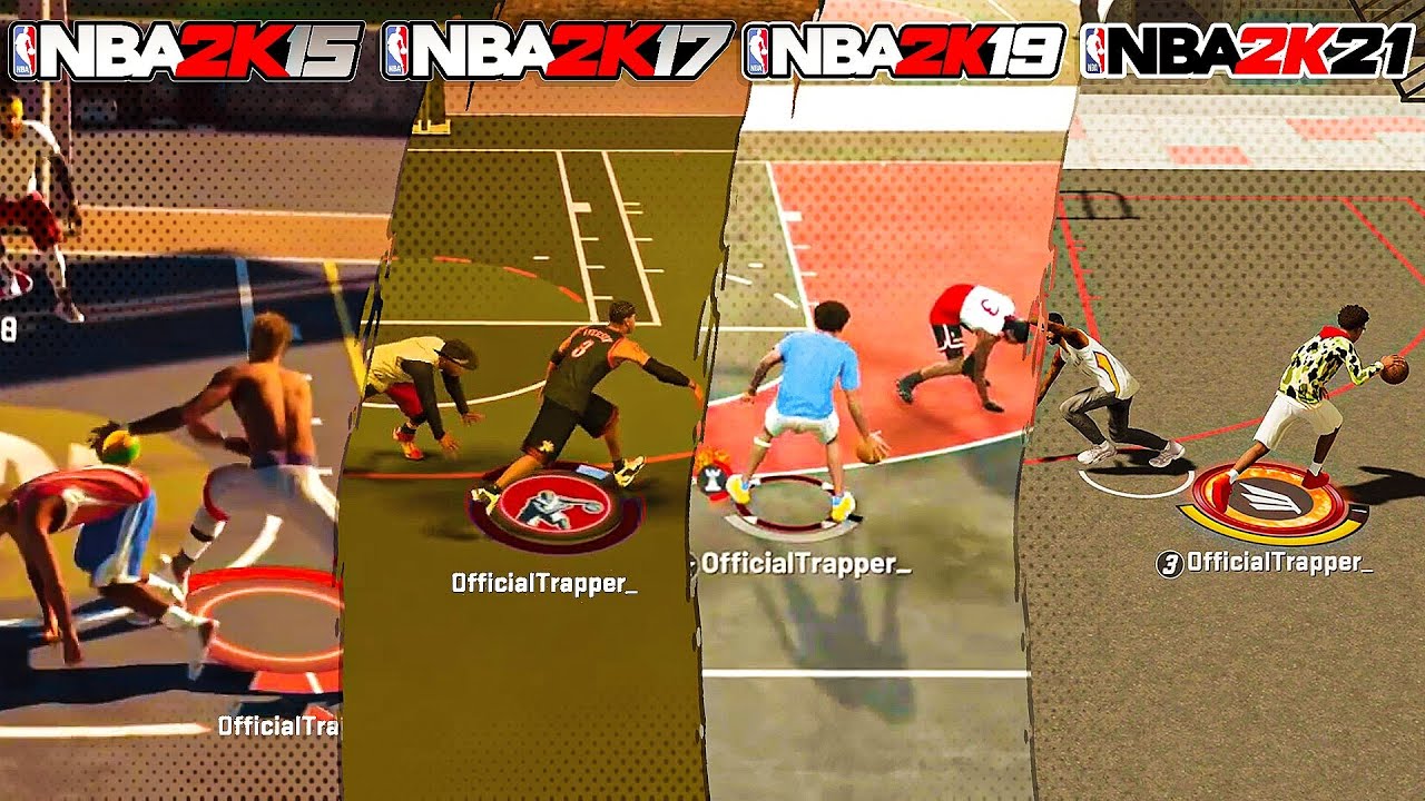 GETTING AN ANKLE BREAKER ON EVERY NBA 2k! NBA 2k15 - NBA 2k21