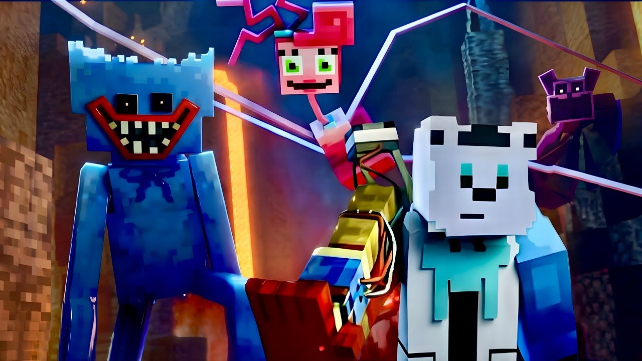 SOBREVIVO AL POPPY PLAYTIME OFICIAL DE MINECRAFT