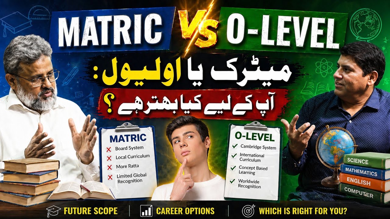 Matric vs O Level 