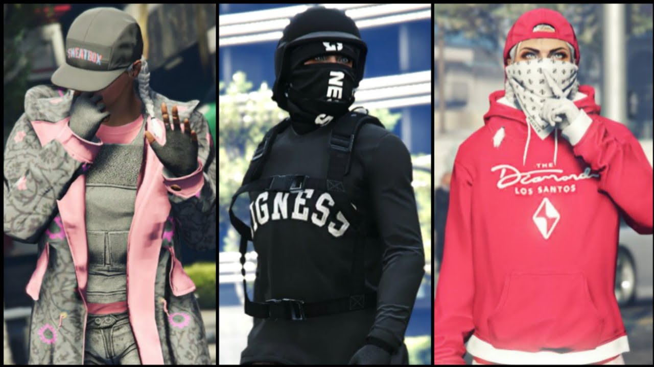GTA 5 | Cute Female Casino Outfits | (PS4/Xbox One/PC) ♡
