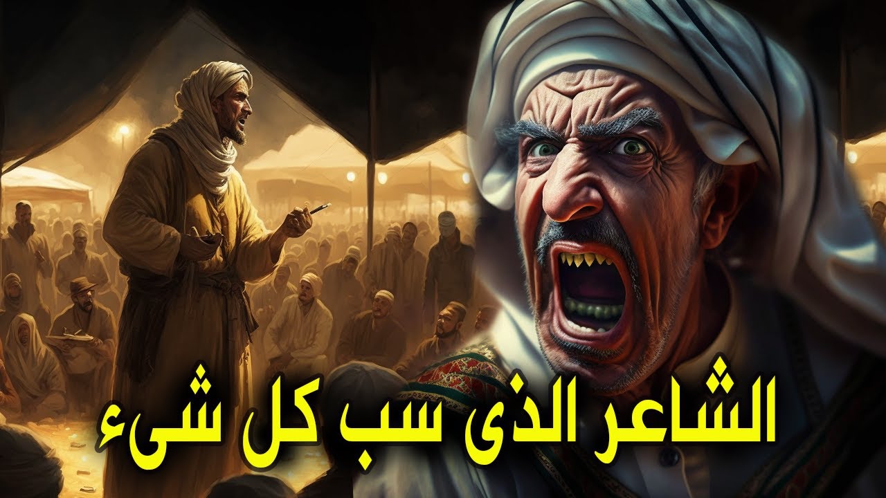 الحطيئة | ابخل العرب واغلظهم لساناً - الرجل الذى سب كل شىء
