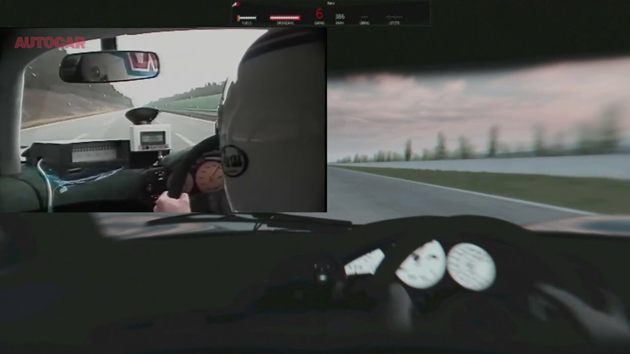 Mclaren F1 XP5 prototype - (realistic 1 to 1 copy) -  speed record in Assetto Corsa