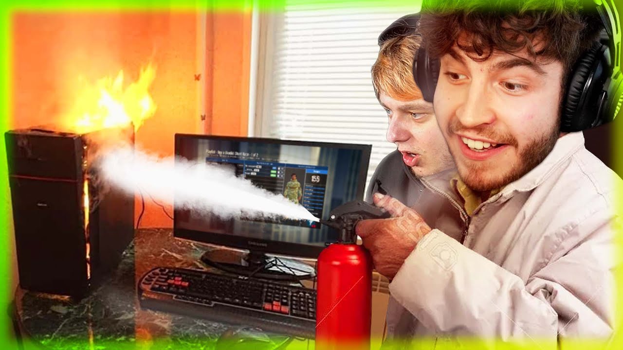SHOŘEL MU POČÍTAČ😂| UČÍME A ŠKODÍME: OGY | Morry&@OGY&@BowTeaG
