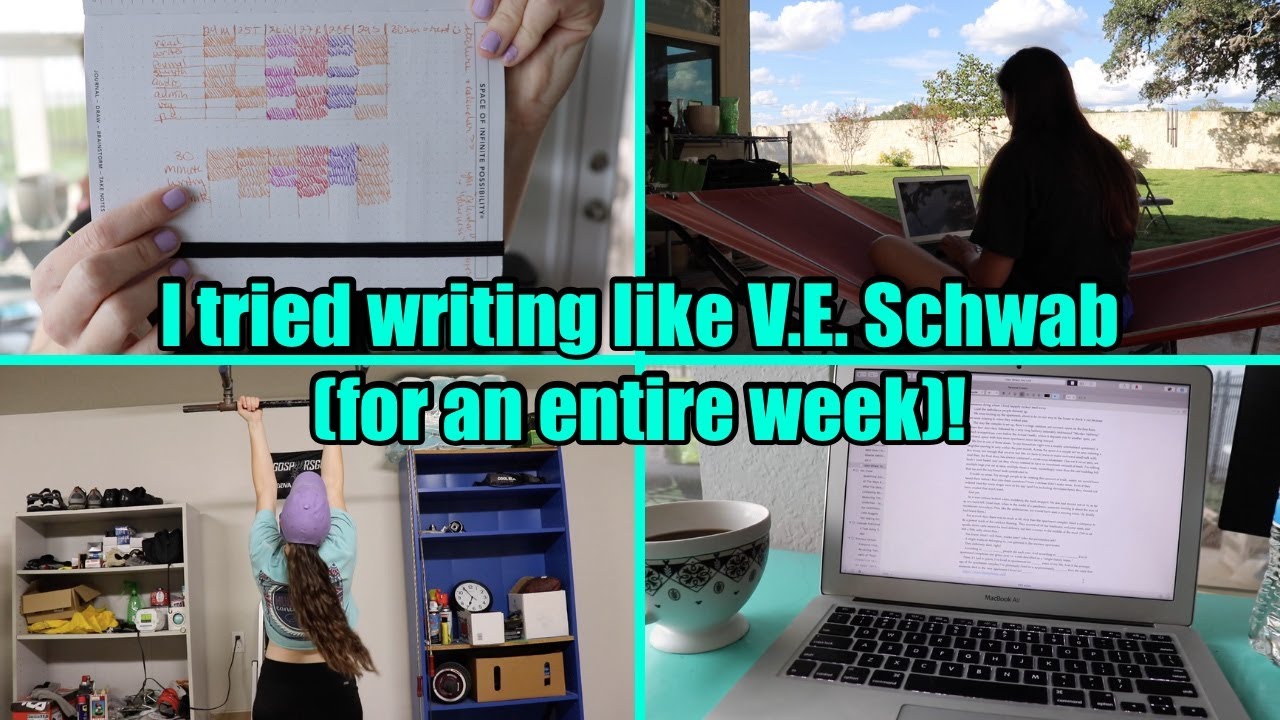 I TRIED WRITING LIKE...V.E. SCHWAB (for a week!)