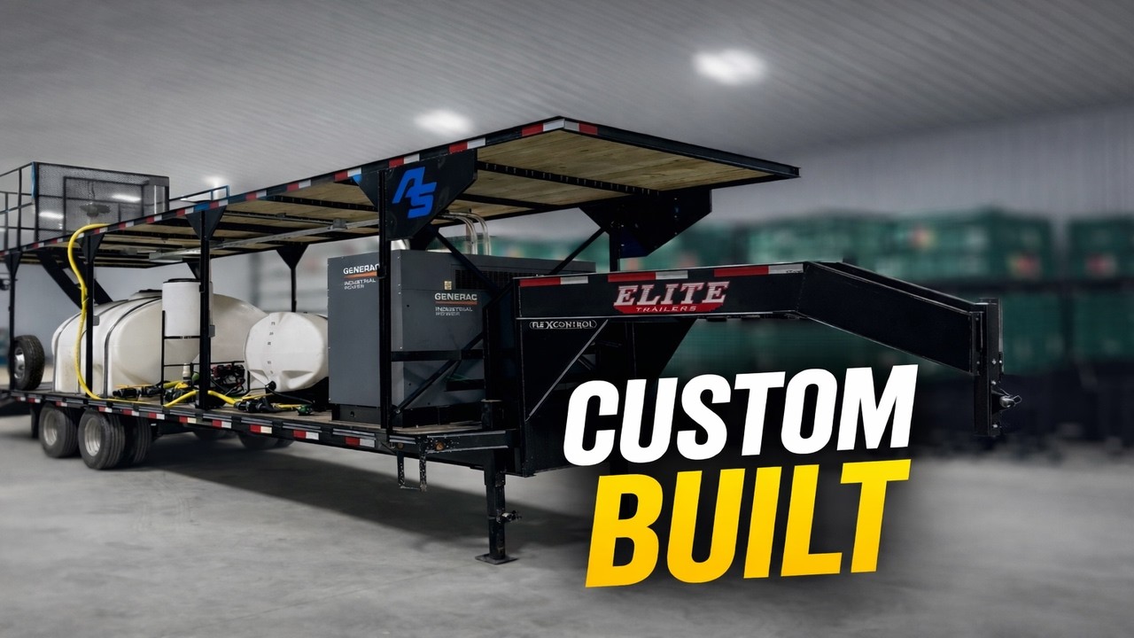 Custom Built SPRAY DRONE Trailer | An In Depth Look