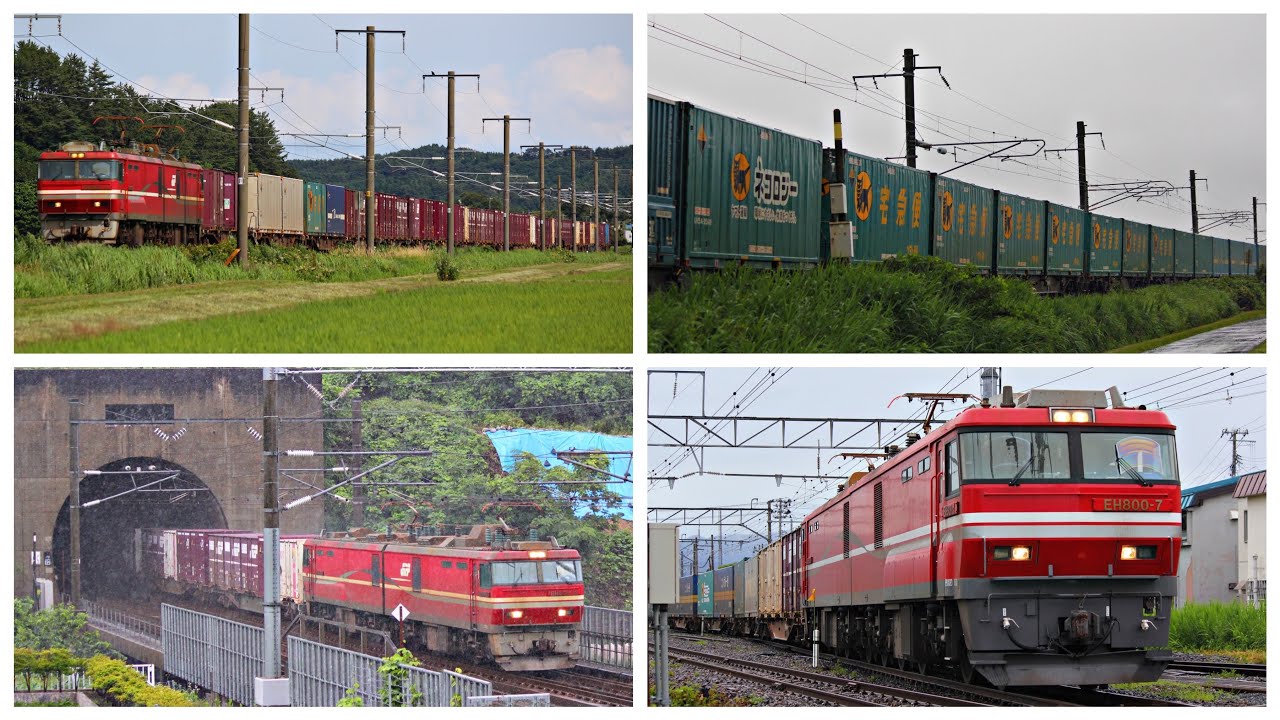 2023年7月14日、15日　津軽線　貨物列車